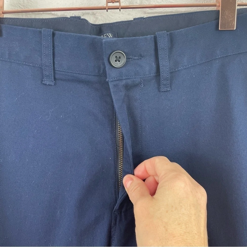 J. Crew Men's‎ Flex Straight Navy Chino's Size 30 X 31